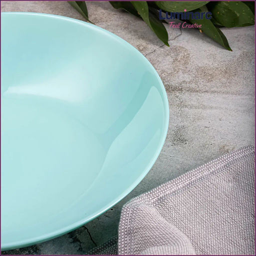 Тарелка суповая ДИВАЛИ ЛАЙТ ТЮРКУАЗ бирюзовый 20см 1шт. арт.P2019 /Люминарк/ - Luminarc фото 9