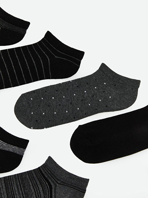 Desenli Erkek Patik ?orap 7li