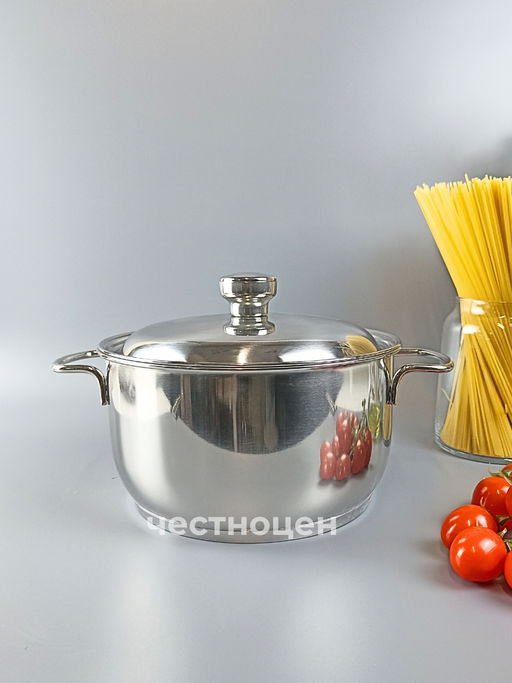 Кастрюля "Традиция" -3,0л, 200 мм, ТРС, КМ 3с62 (1с62)