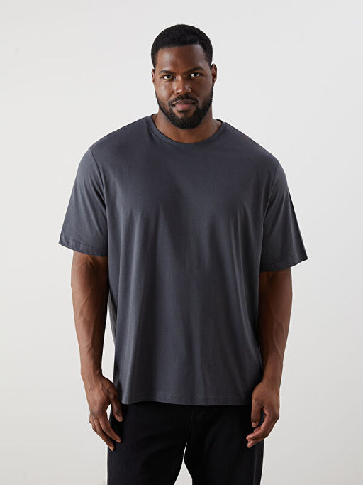 B?y?k Beden Basic Penye Erkek Ti??rt