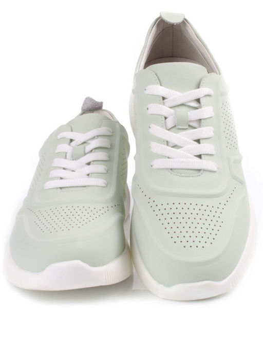 05-PDL195-3-2 LT. GREEN Кроссовки женские (натуральная кожа) - Фабричный китай фото 7