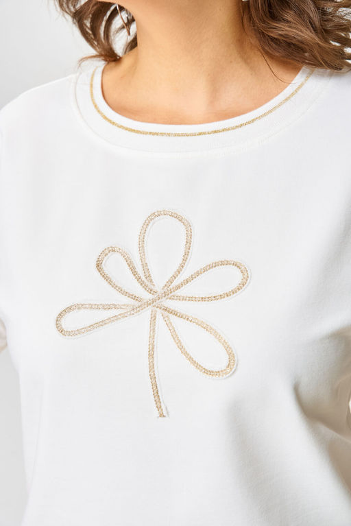 Футболка Rumoda 2261 молочный фото 2