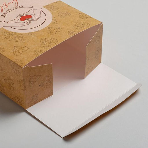 Цена за 2 шт. Коробка подарочная складная, упаковка, «С любовью», 16×23×7.5 см