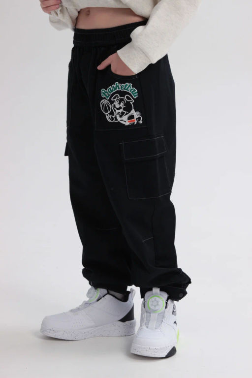 Брюки текстильные Черный - Anta sport фото 5