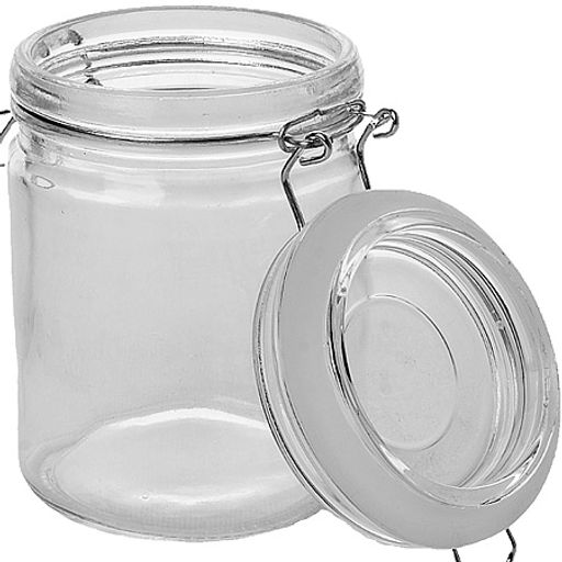 31034 Набор банок д/сыпучих продуктов 4 шт 0,8/1,1/1,4/1,9л стекло/полипроп MB (х4) - Mayer&boch фото 3