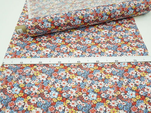Ситец Цветение лета, ш.0.8м, хлопок-100%, 85гр/м.кв - Купава фото 6
