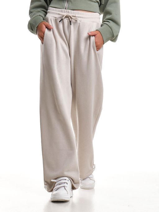 Брюки для девочки 33-7494 серый - Mini maxi фото 13