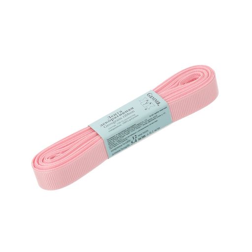 Gamma репсовая лента GR-12 ФАСОВКА 12 мм 1/2 10 х 5.4 м