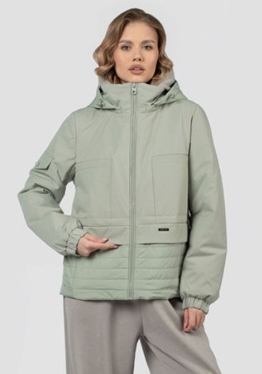 04-3128 Куртка женская демисезонная (Холлофайбер 80) - El podio фото 9