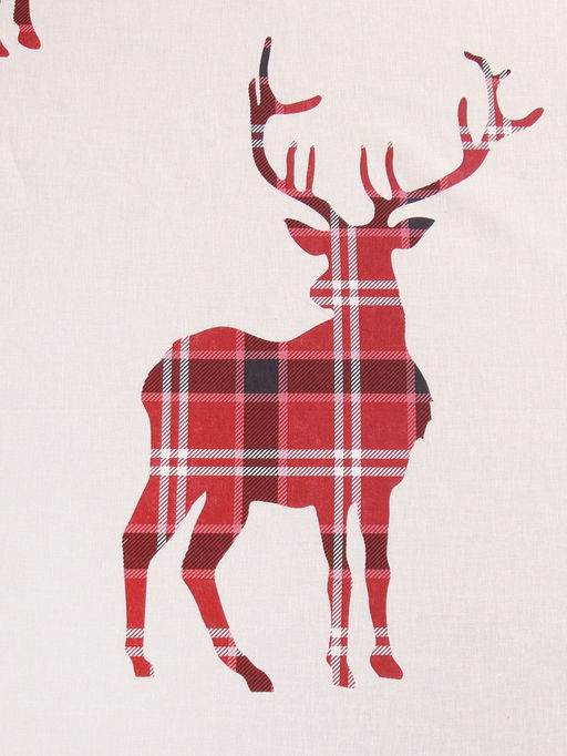 Простыня на резинке Этель Scottish deer 140х200х25, 100% хлопок, поплин 125г/м2  фото 8