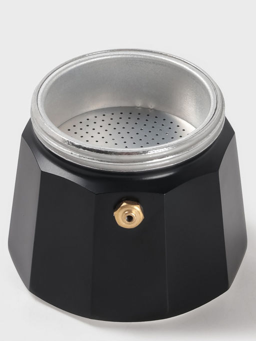 Кофеварка гейзерная Доляна Alum black, на 3 чашки, 150 мл, чёрная фото 6