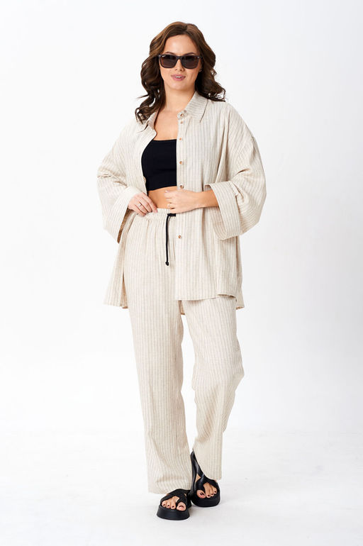 Костюм Liona Style 935 льняной  фото 2