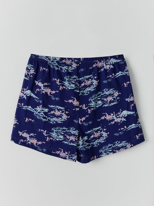 Комплект домашний женский синий с принтом - Mark formelle фото 9