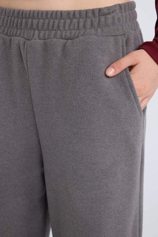 Широкие брюки с широкими карманами и длинными спортивными штанами на шнуровке - Defacto фото 5