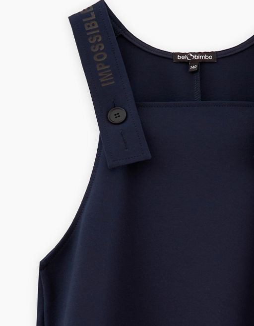 Тёмно-синий сарафан для девочки 240244 - Bell bimbo фото 3