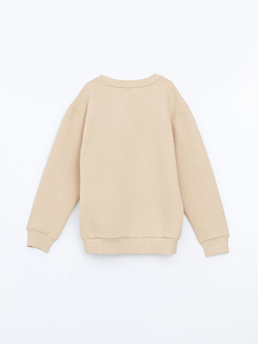 Bisiklet Yaka Bugs Bunny Bask?l? Erkek ?ocuk Sweatshirt - Waikiki фото 3