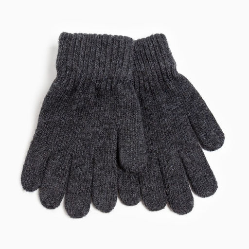 Перчатки детские, цвет тёмно-серый, размер 17 (11-12 лет) - Rossini фото 2