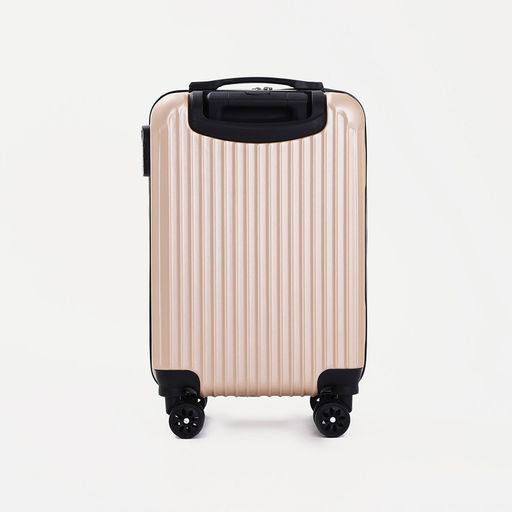 Чемодан малый 20, отдел на молнии, кодовый замок, цвет бежевый - Simaland фото 5