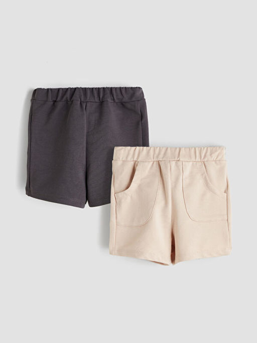 Beli Lastikli Basic Erkek Bebek ?ort 2li