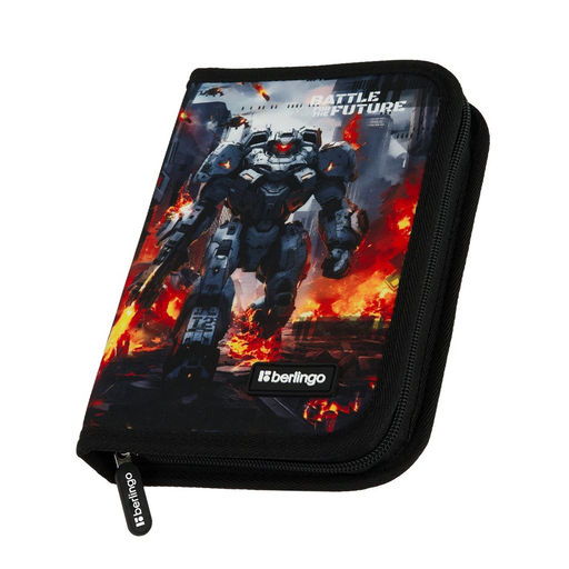 Пенал 1 отд. 200*140мм, с откидной планкой Berlingo "Battle for the Future" (PK-EXPL-1109) полиэстер