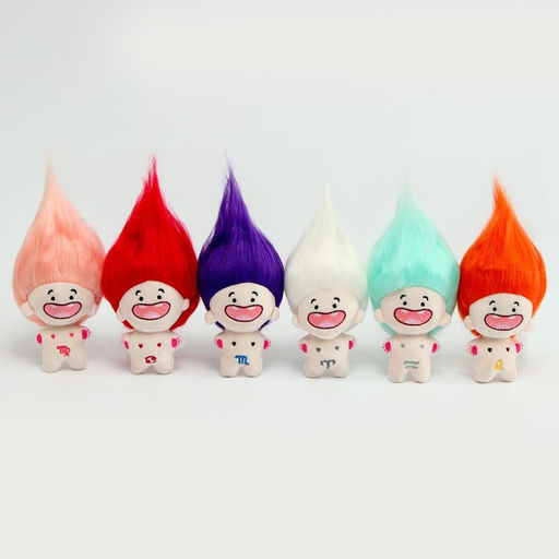 Мягкая игрушка Тролли на брелоке, 12 см, цвет МИКС - Simaland фото 2