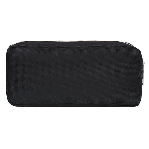 Пенал школьный Calligrata, мягкий, 3 отделения, 130×210×100 мм, объёмный, чёрный