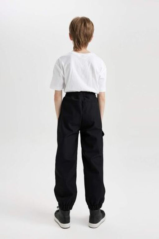 Брюки Jogger Leg для мальчиков с плюшевой флисовой подкладкой - Defacto фото 7