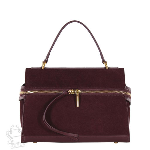 Сумка женская кожаная 68882BDAA wine red Baidou в Новосибирске