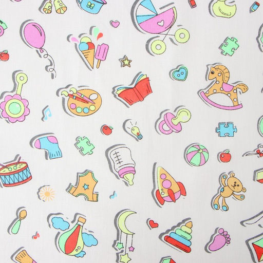 Пеленка Крошка Я Бэйби, 70*120 см, 100% хлопок  фото 2