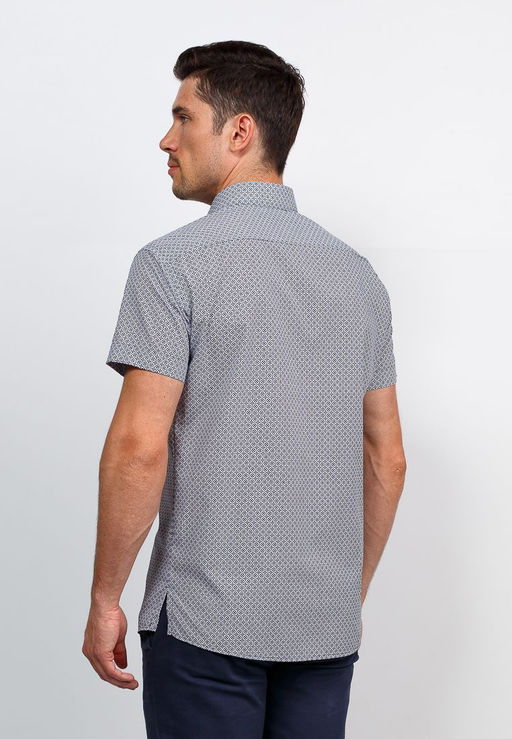 Сорочка мужская короткий рукав GREG 213/109/931/ZS/1  фото 7