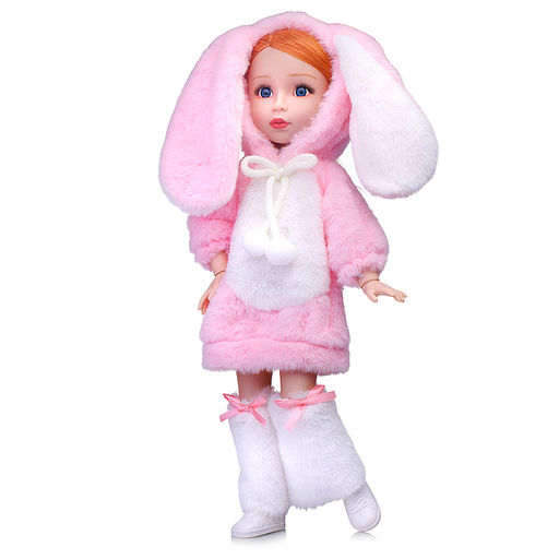 Кукла "Милана" в костюме зайчика, в коробке