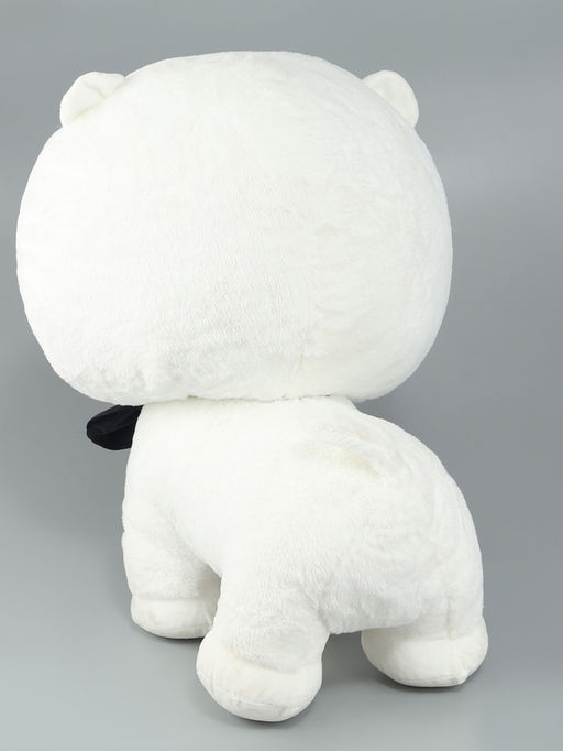 Мягкая игрушка «Собака в бабочке», 60 см, белая