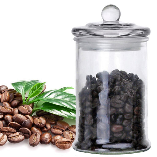 Стеклянная банка для сыпучих продуктов с крышкой BANCA, объем: 0.4 л, арт.003600 /Mallony/