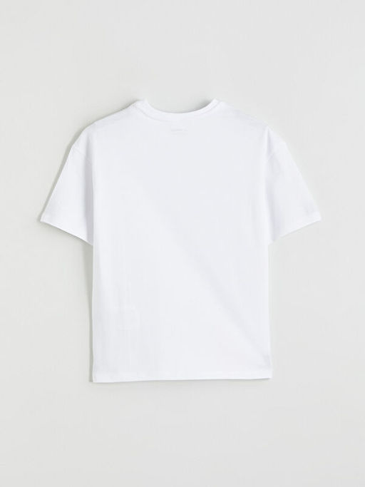 Bisiklet Yaka Basic K?z ?ocuk Ti??rt