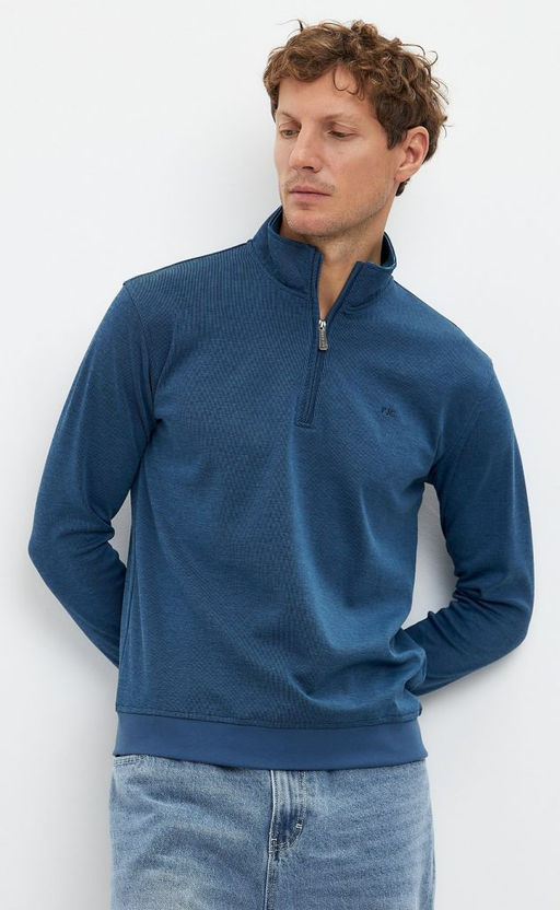 Поло д/р F411-07-9136 jeans - Fine joyce фото 2