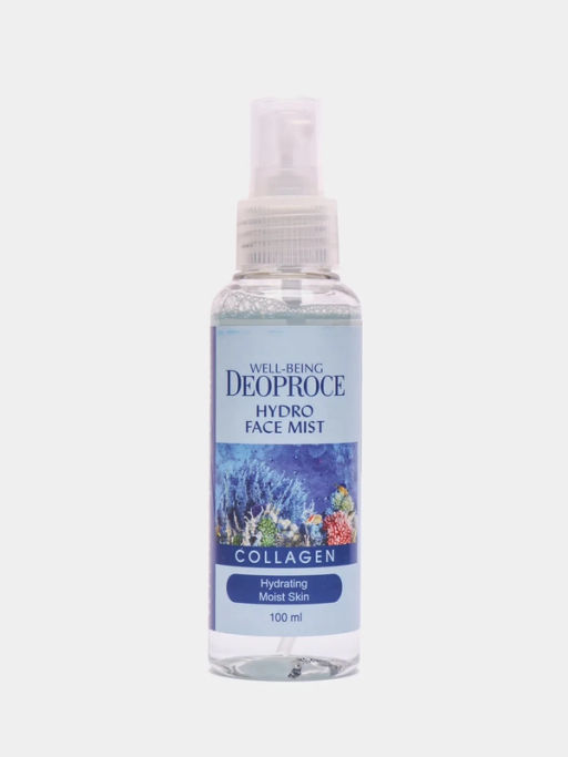 Увлажняющий мист для лица с морским коллагеном - Well-Being Hydro Face Mist Collagen , 100 мл