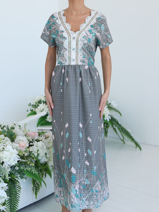 Платье П2-5235/2 - Wisell фото 8