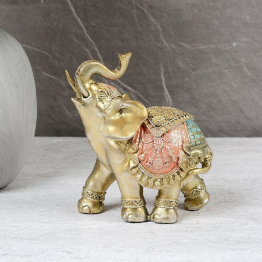 Статуэтка Слон 12,6х6х14 см / 202134-7 /уп 60/ - Галеонтрейд фото 3