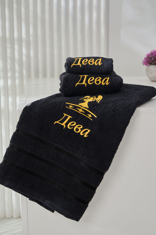 14418/10 Знаки зодиака полотенце махровое плотность 350гр