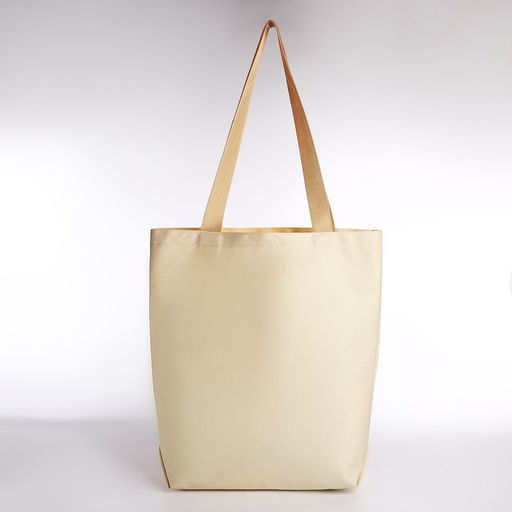 Сумка шопер Зайка, 40х12х38, цвет бежевый - Nazamok фото 4