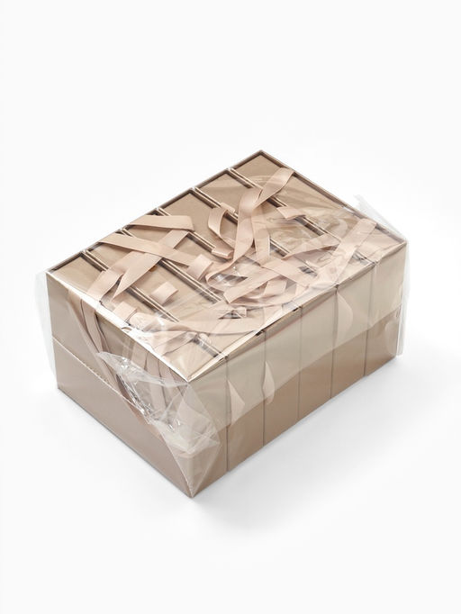 Набор коробочек подарочных 6 шт. под набор «Премиум», 12×16 см, (полезная часть 15.5×11.5 см), цвет золотой