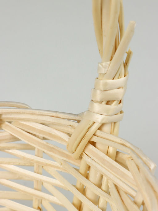 Корзина плетёная для хранения, ива, светлая, набор 3 шт.