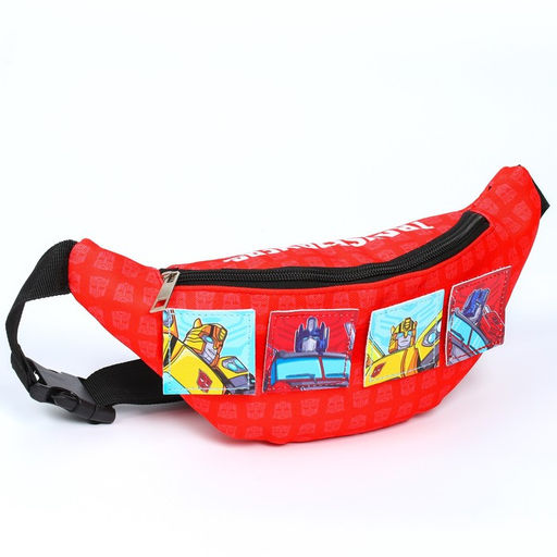 Сумка поясная детская для мальчика, 25×6×13 см, Трансформеры