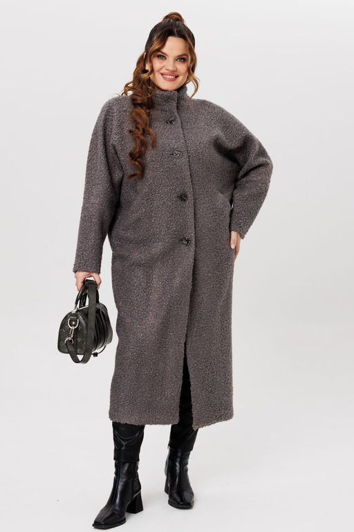 Пальто Michel Chic 363/1 темно-серый  фото 5