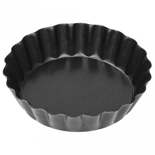 Форма для выпечки с антипригарным покрытием д8см h1,9см "Ромашка", волнистый борт, съемное дно (Китай)