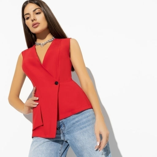 Жилет, Стильный лидер (red) - Charutti фото 2
