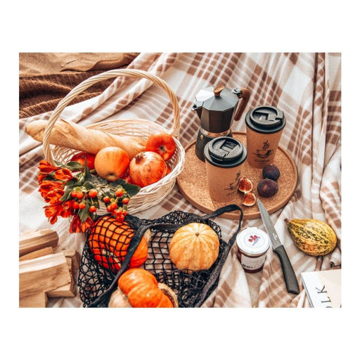 Термокружка дорожная Walmer Corky Coffee, 0.35 л, цвет пробковый  фото 6