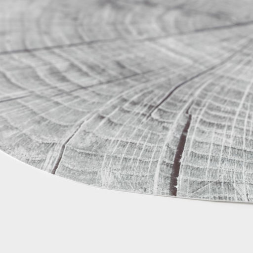 Цена за 12 шт. Салфетка сервировочная на стол «Спил», 38×39 см, серая