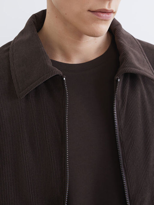 Standart Kal?p Kadife Erkek Mont