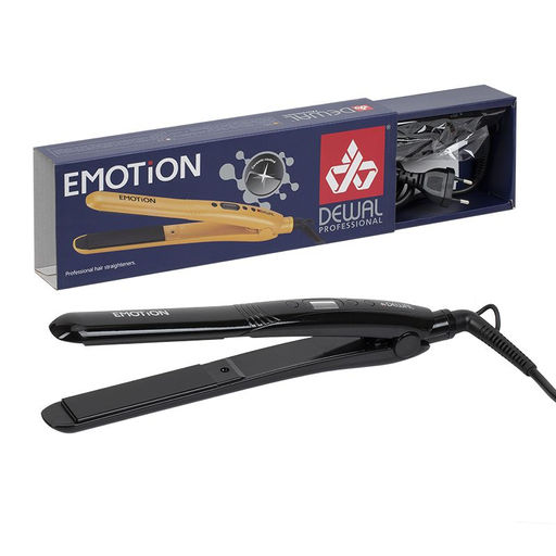 Dewal Щипцы для выпрямления волос / Emotion 03-401 Black, 39 Вт, черный фото 4